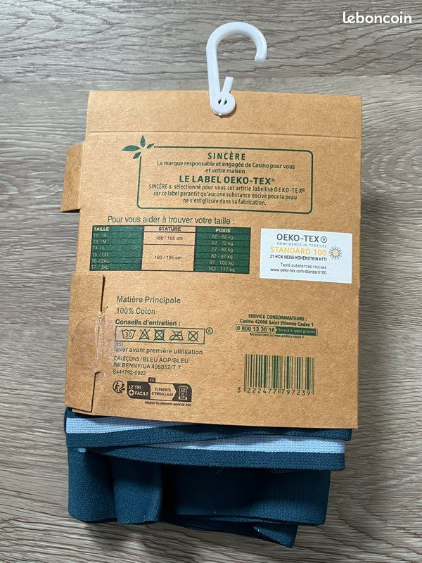 4 lots de 2 caleçons taille 7/XXXL neuf avec étiquettes (image 7)