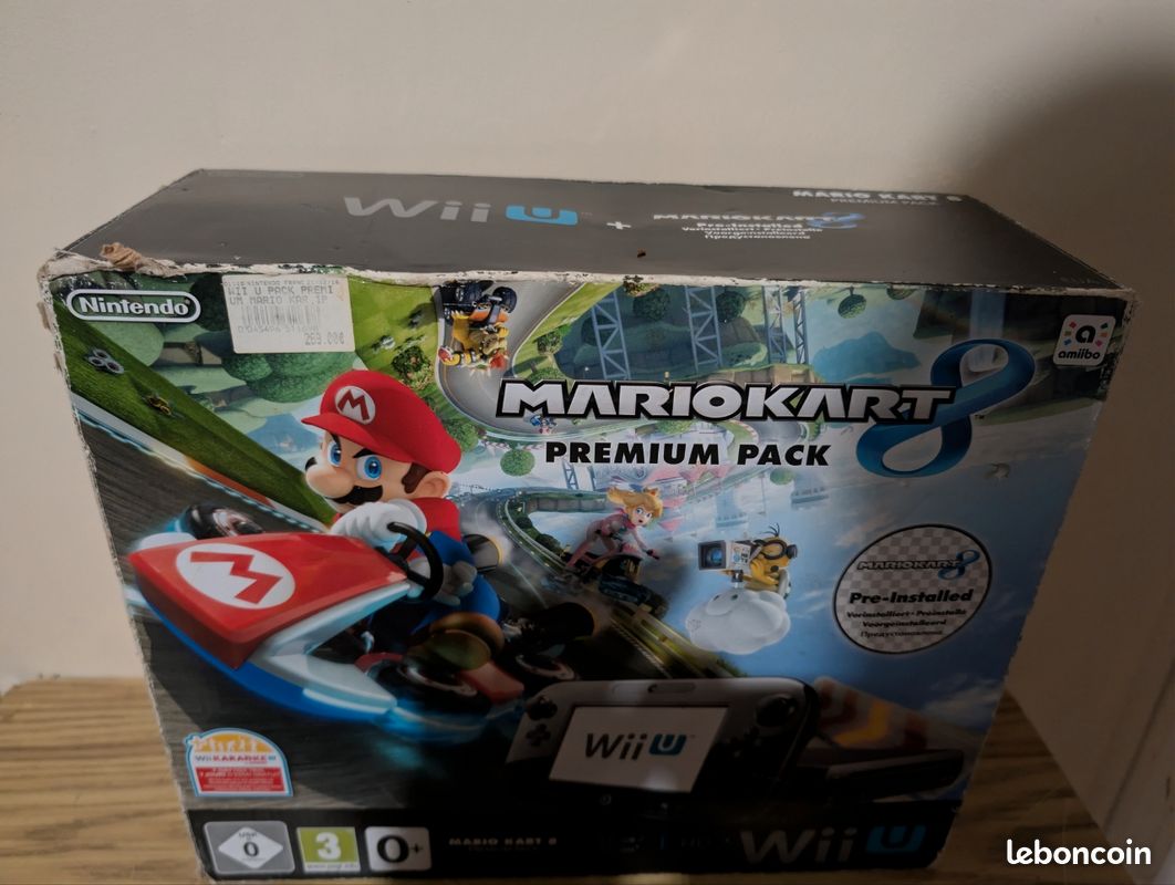 Nintendo Wii U 32 Go Mario Kart 8 Premium Pack + Zelda Wind Waker HD – Boîte (image 4)