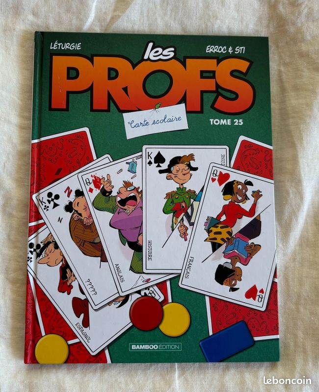 Lot 7 BD LES PROFS tome 4, 5, 23, 24, 25, 26 et Les PROFS refont l’histoire EN TRES TRES BON ETAT COMME NEUF à retirer sur Petit Havre (image 13)