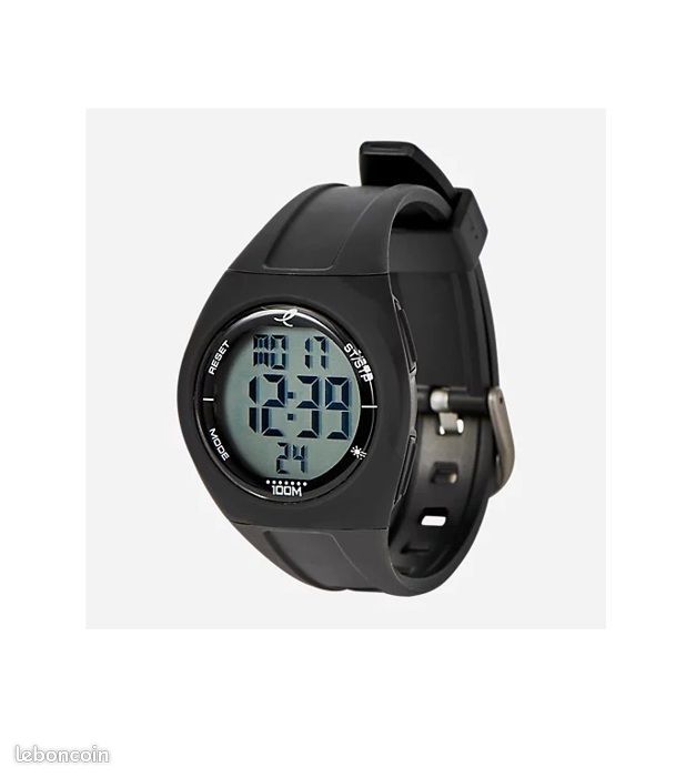 Montre digitale ENERGETICS MD 10 Noir Étanche 10 ATM