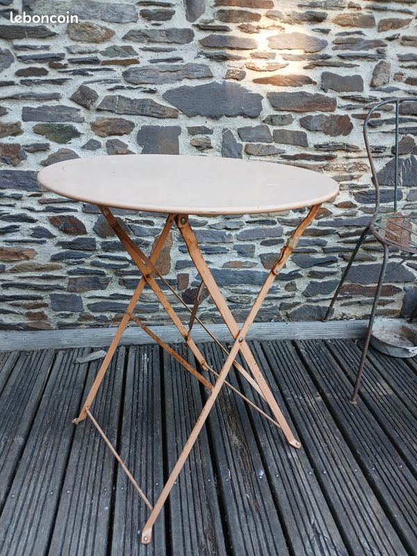 Table acier pliante (image 2)