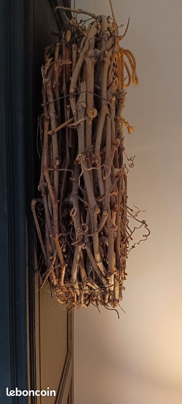 Couronne Vigne Avec Feuilles 20 Po | Matério