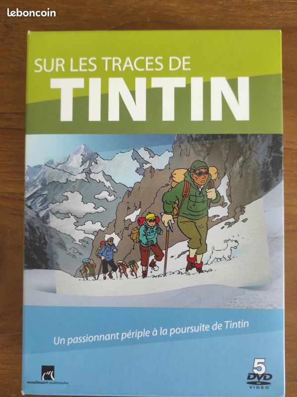 TINTIN - COFFRET 5 DVD Occasion (image 1)