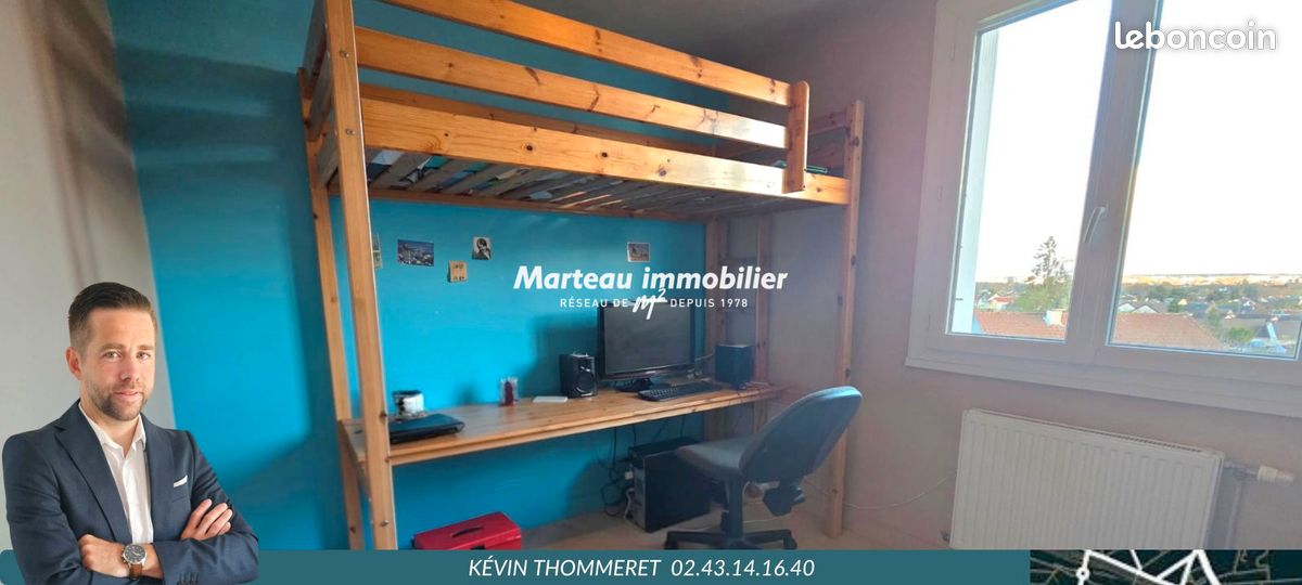Appartement 4 pièces 76 m² · à Le Mans · 76 m² · 129 720 €