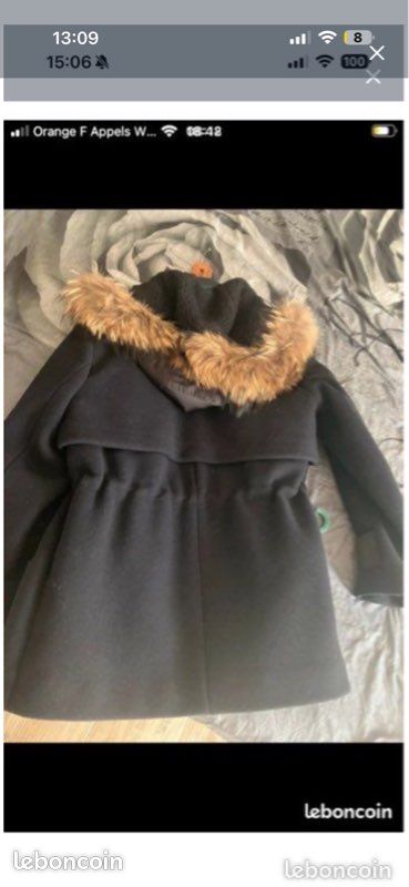 Veste Sandro 40 marine neuf (image 1)