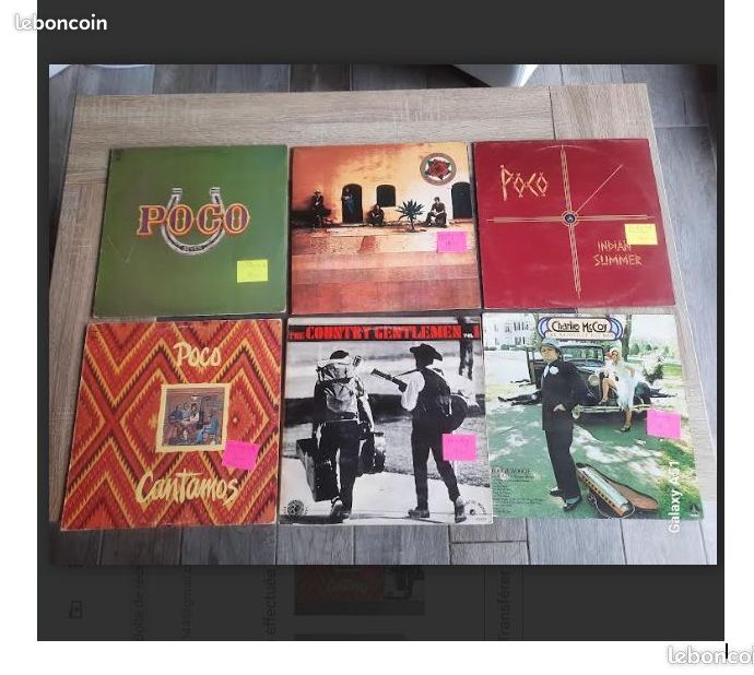 Vinyles 33 tours country divers (image 1)