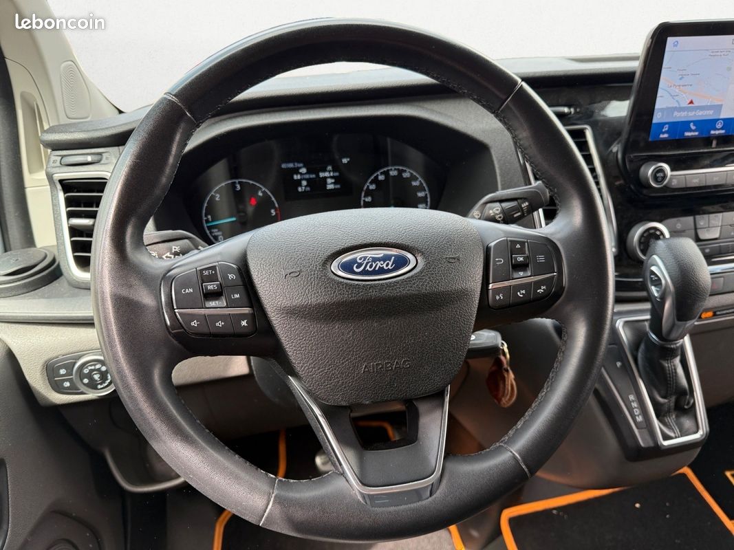 FORD TRANSIT CUSTOM 300 2.0 170 ch L2H1 LONG ACTIVE BVA - ATTELAGE - GALLERIE - CAMERA (image 10)