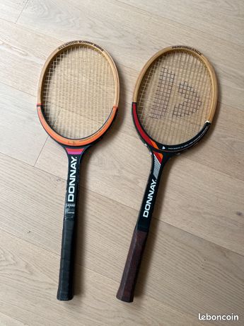 Raquette De Tennis Vintage Donnay 3 Set - Fabrication Française - Bon état