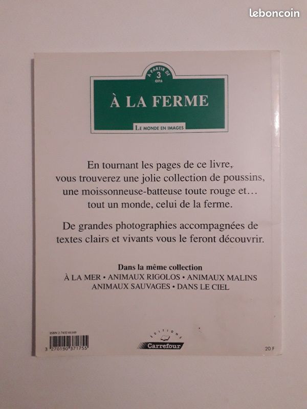 Livre Enfant - À LA FERME - Le Monde en Images (image 2)