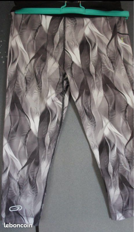 Legging de sport 3/4 imprimé graphique – Kalenji (image 5)