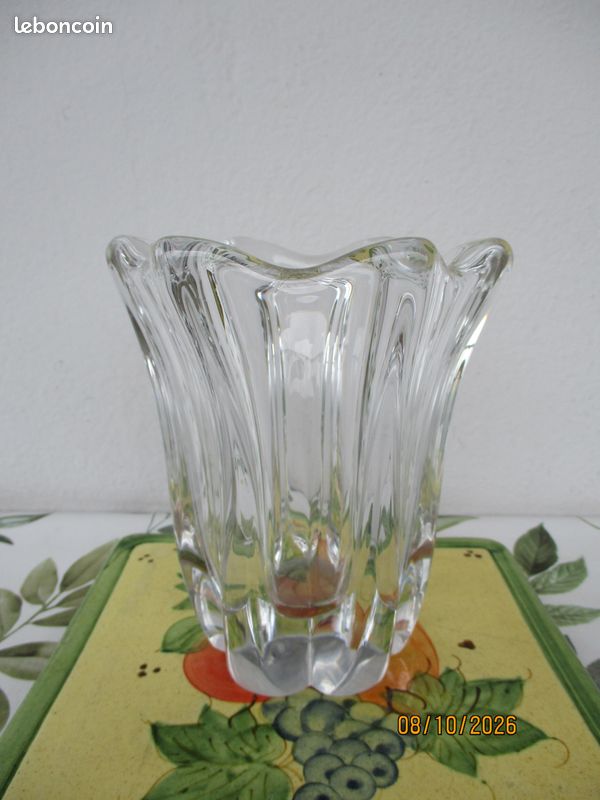 Vase cristal Daum France (image 1)