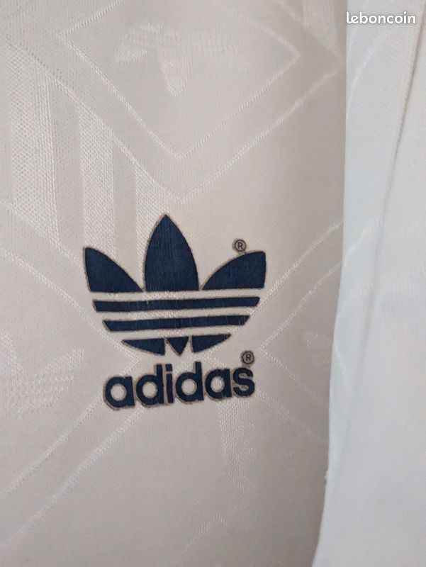 Maillot Adidas Coupe De France RTL Rétro - Années 90 - Taille XL Manches Longues