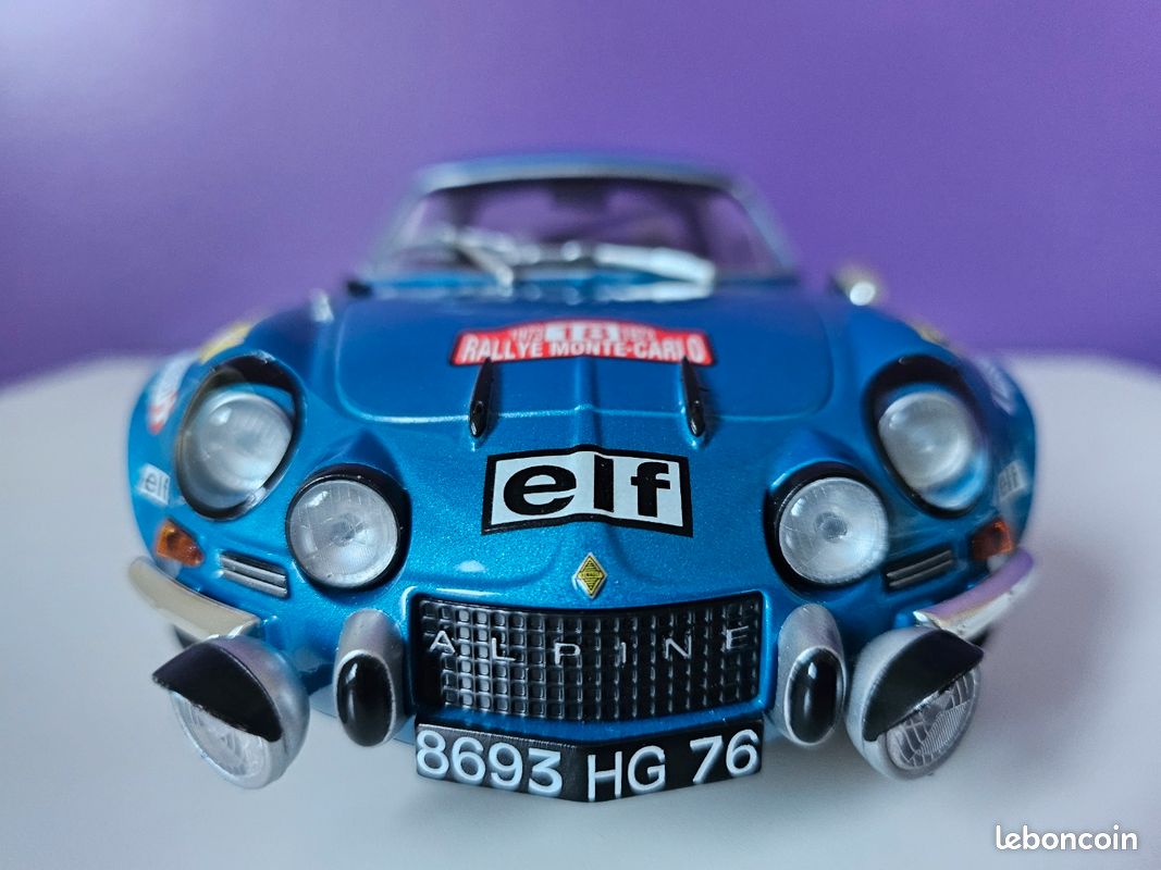 Modèle Réduit Solido 1/43 - Alpine A110 Berlinette #18 Monte Carlo 1973 - Occasion Collector