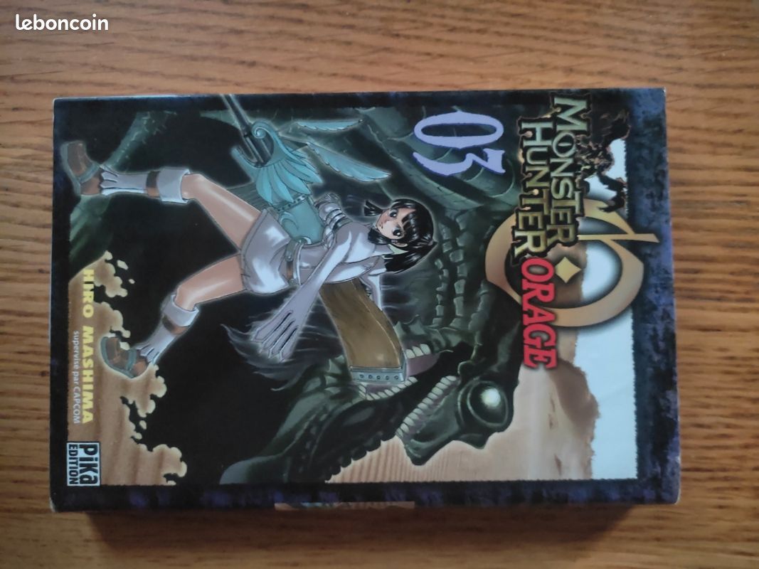 Lot de 4 mangas Monster Hunter Orage (image 6)