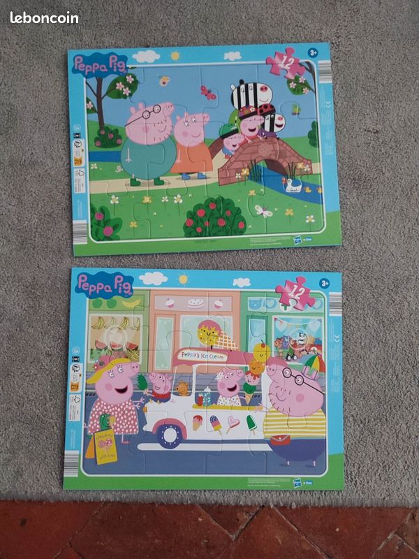 Puzzle Peppa pig 12 pièces (image 1)