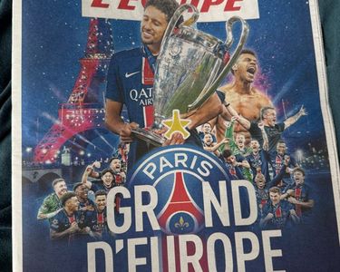 Journal Hors Série L'Equipe 04/06/2025 Grand d'Europe Victoire PSG LDC