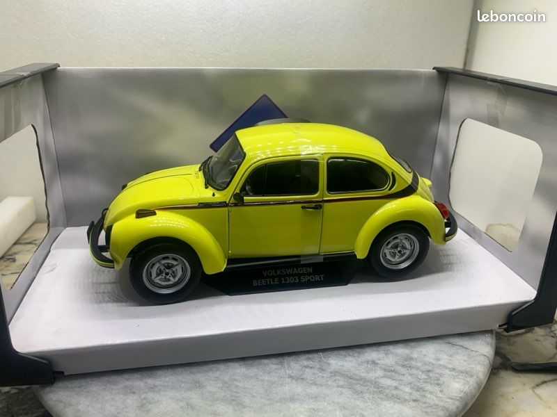 Miniature Solido 1/18 – VW Coccinelle 1303 SPORT 1974 – Boîte Moyenne