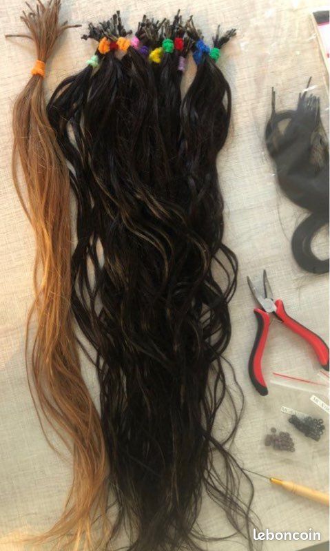 Extensions de cheveux à froid russe (image 1)