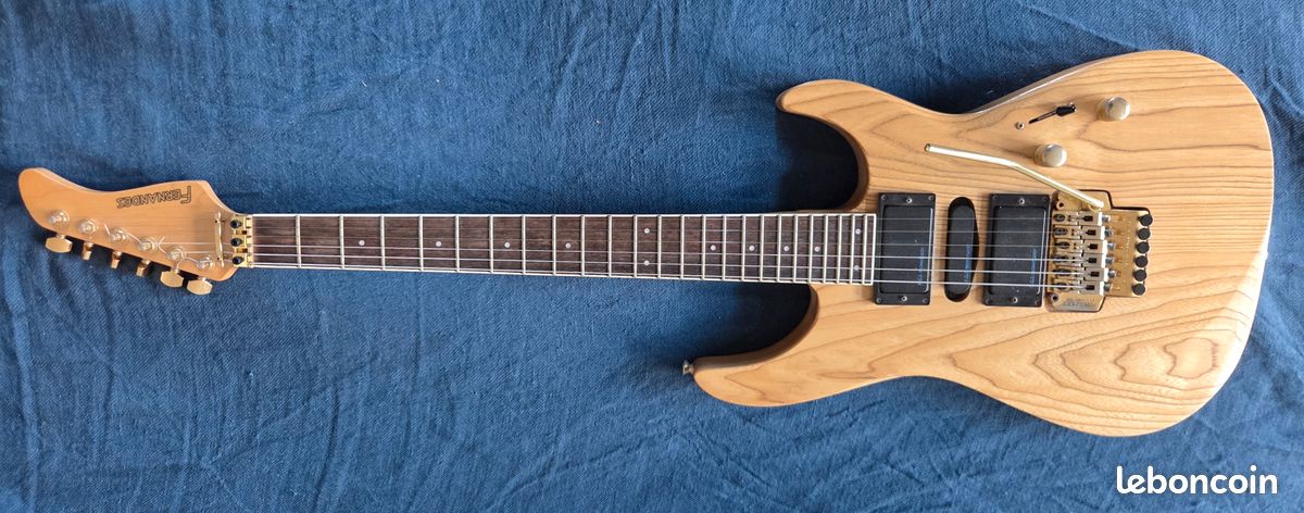 Guitare électrique Fernandes FR-75 Revolver MIJ 1990 – Micros FGI 