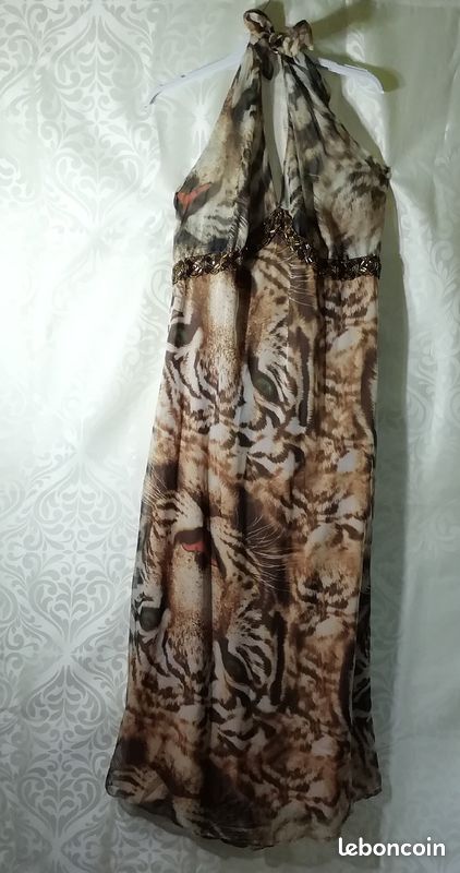 Robe longue chic voile (image 2)