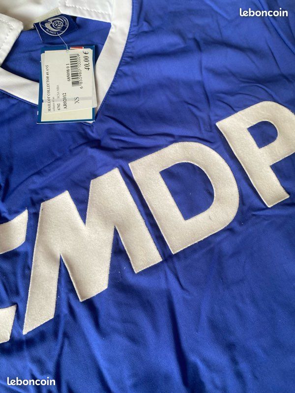 Maillot Vintage Le Coq Sportif Racing Club Strasbourg - Taille XS