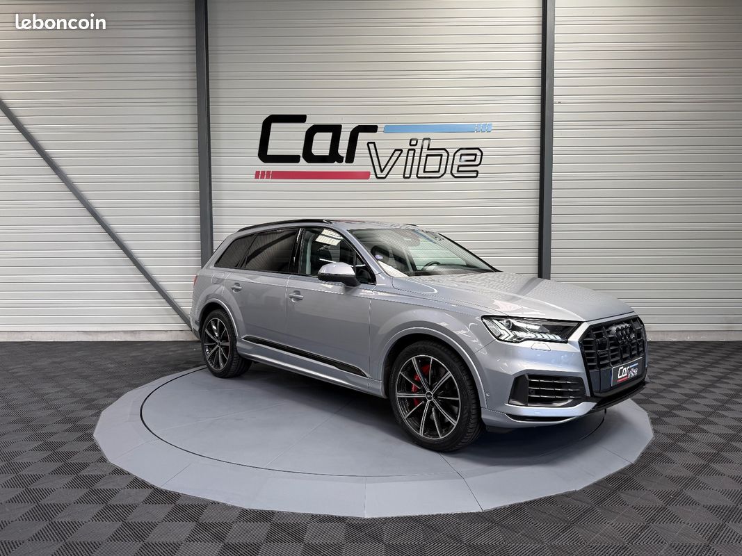 AUDI Q7 55 TFSI e 380 Tiptronic 8 Quattro Avus Extended - SUIVI AUDI - TOIT OUVRANT - BO - CAM 360 - CHAUFFA (image 1)