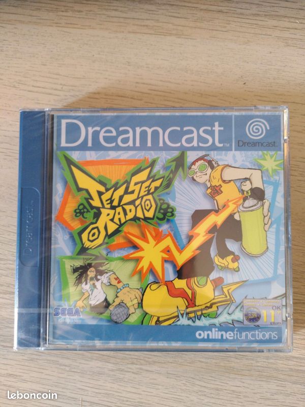 Jet Set Radio - Dreamcast PAL - NEUF SOUS BLISTER (image 1)