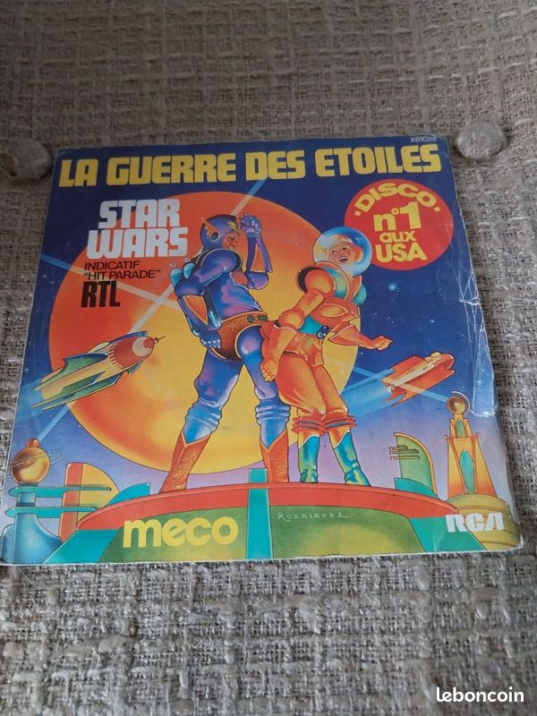 La guerre des etoiles-Start Ward-Meco-vinyl 7" 45T-Collection (image 1)
