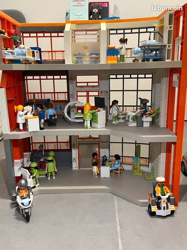 Mode d’emploi Playmobil set 6657 Rescue Hôpital pédiatrique aménagé