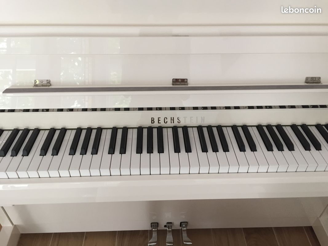 Piano bechstein b 120 blanc (image 2)