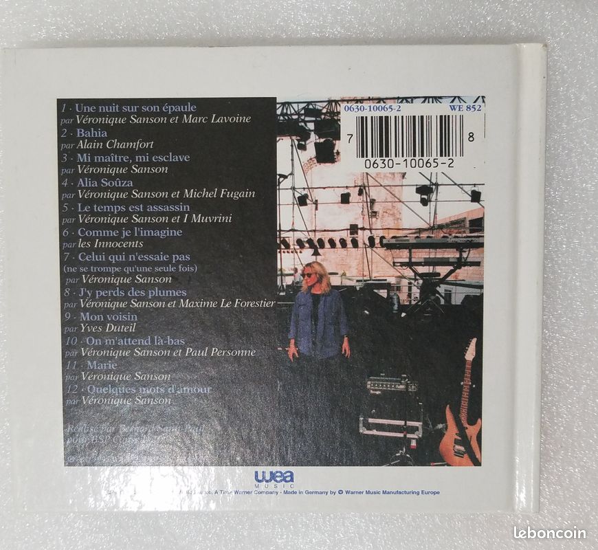 CD album Véronique Sanson - Comme ils l'imaginent (image 2)
