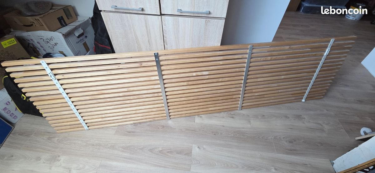 Tête de lit Ikea MANDAL (étagères blanches) (image 2)