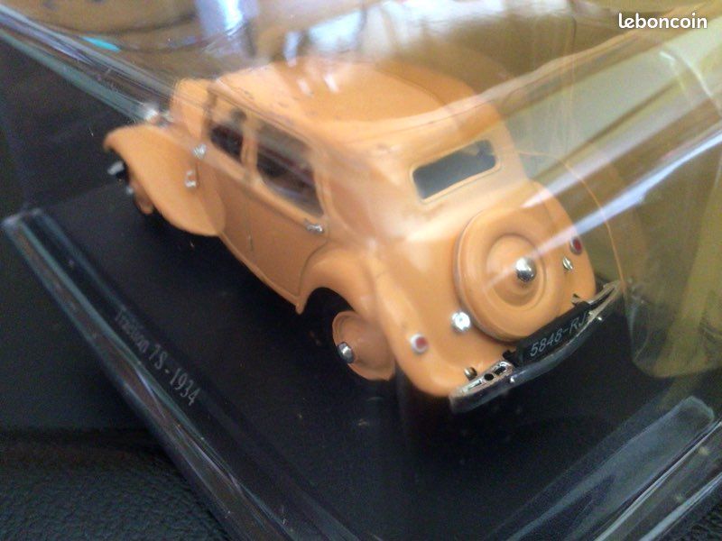 Modèle Réduit CITROËN TRACTION 11B TAXI - Échelle 1/43, Sans Boîte, Occasion