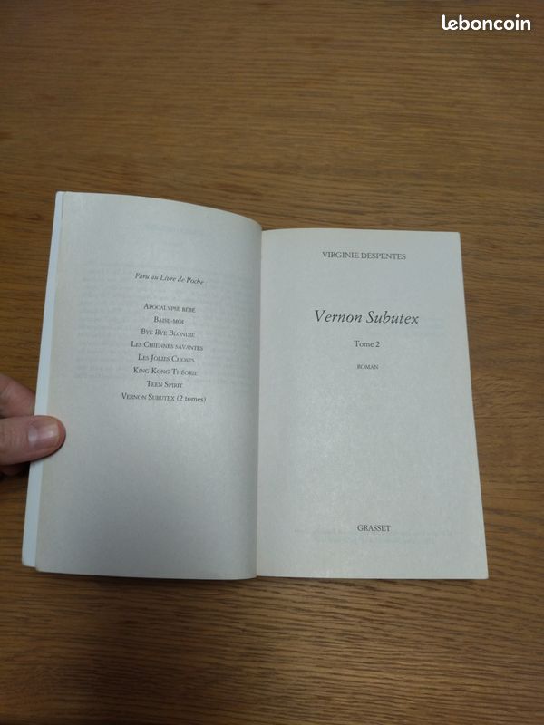 Livre "Vernon Subutex 2" de DESPENTES - 2017 (image 4)