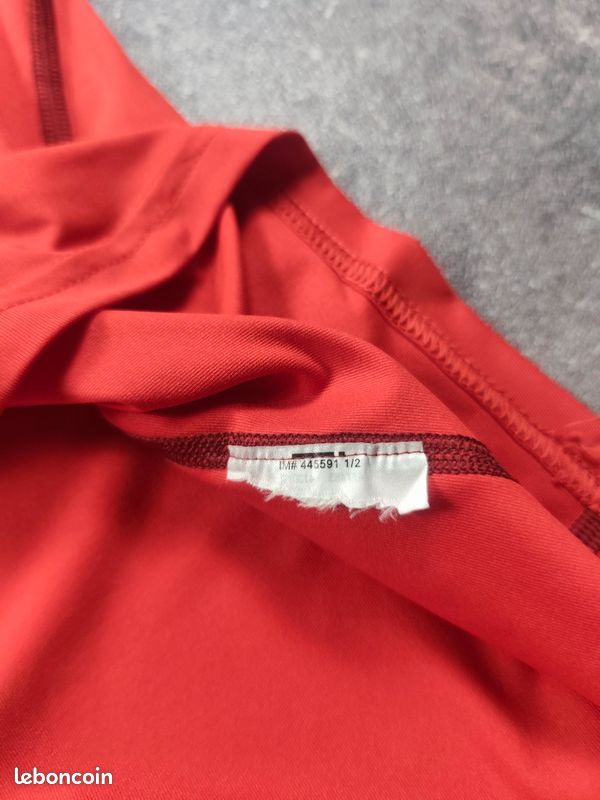 T-shirt Nike Pro Dri-FIT Fitted compression orange corail taille L - training / fitness - 049 (image 9)
