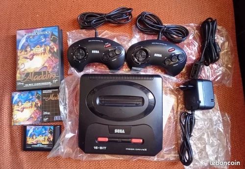 Jeu Aladdin Sur Sega Megadrive 2 - Version PAL - État Correct