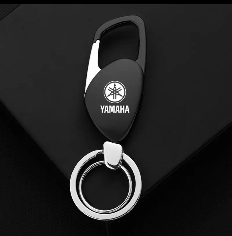 Porte clef Yamaha noir - Équipement moto