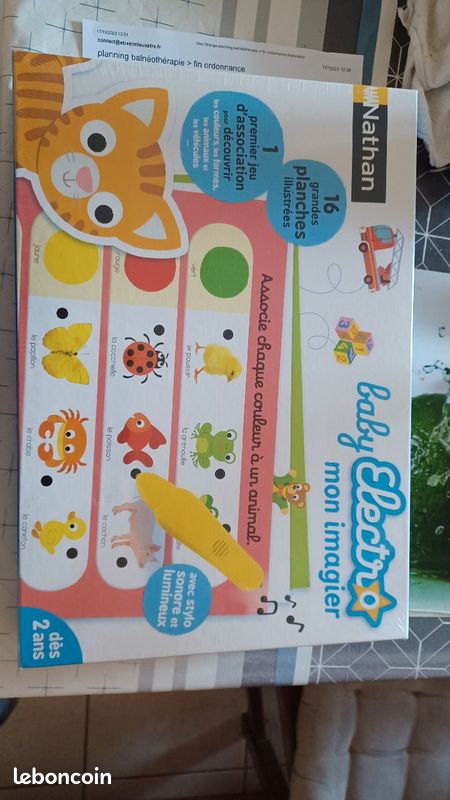 Jeu electro imagier dans son emballage d'origine dès 2 ans (image 2)