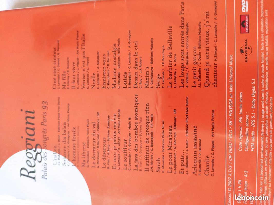 DVD Dalida (image 7)