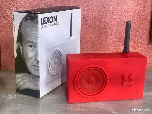 radio tykho (LA 42) bleue design Marc berthier - Lexon - modèle