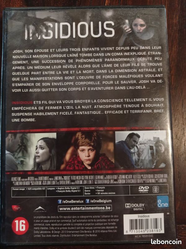 Insidious DVD (image 2)