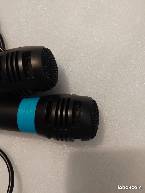 Micro Singstar Sans Fil - Bleu - Compatible PlayStation 3 Et PS4 - Modèle De Remplacement SLEH-00136(MIC)