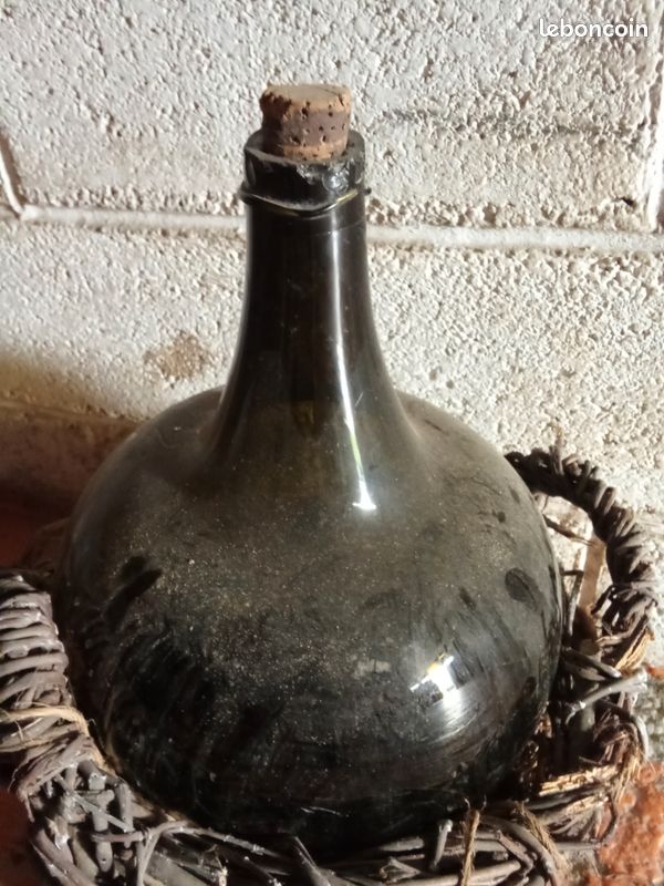 c 1915 SUBMARINE F6 verre et étain lithographié BONBON CONTAINER ancien