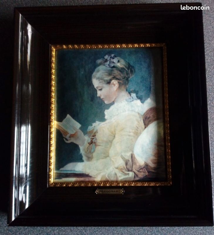 Tableau email Helca : Jeune fille lisant (image 1)