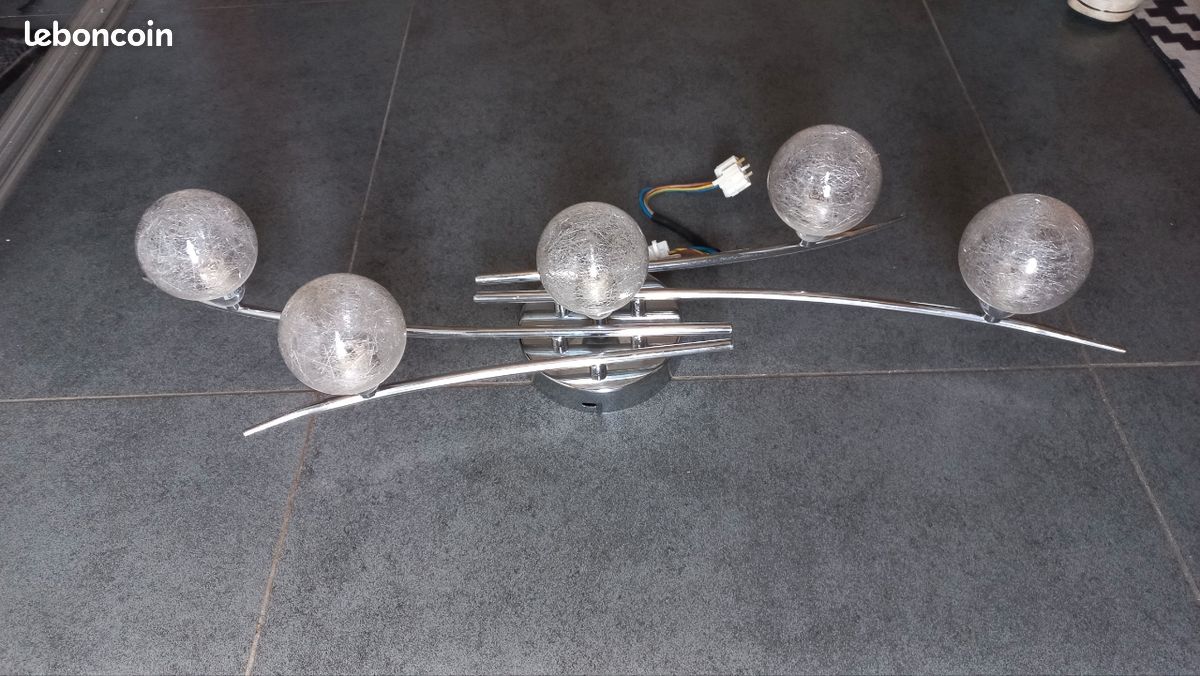 Suspension / plafonnier moderne 5 lampes (image 2)