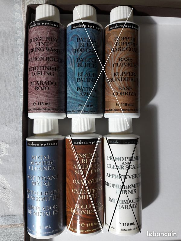 Produits de patine (image 1)