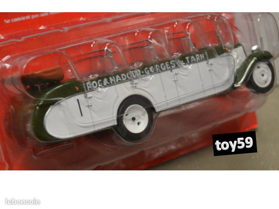 Autobus CITROËN Type 23R Série U Chassaing 1947 - 1/43 - Occasion
