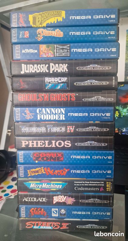 Jeux SEGA Megadrive Mega drive & Master System (prix en description) (image 1)