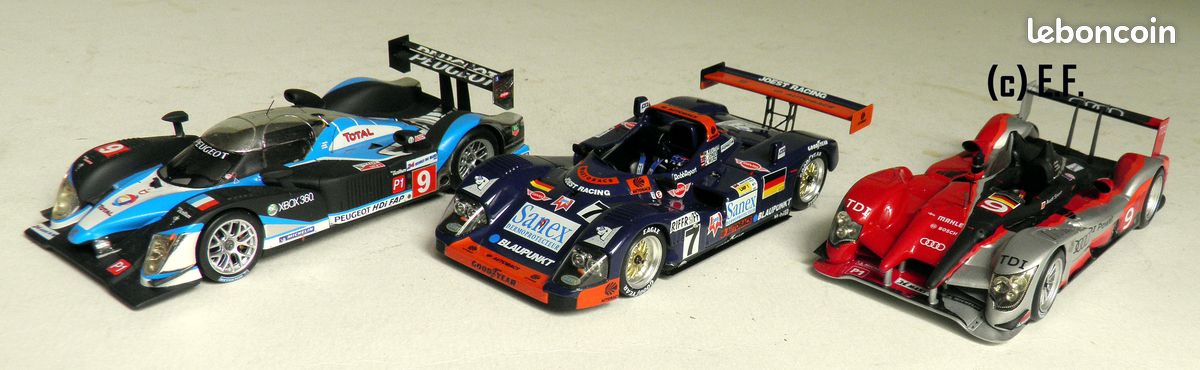 LE MANS Spark 1/43 Peugeot, Audi, Corvette (image 1)