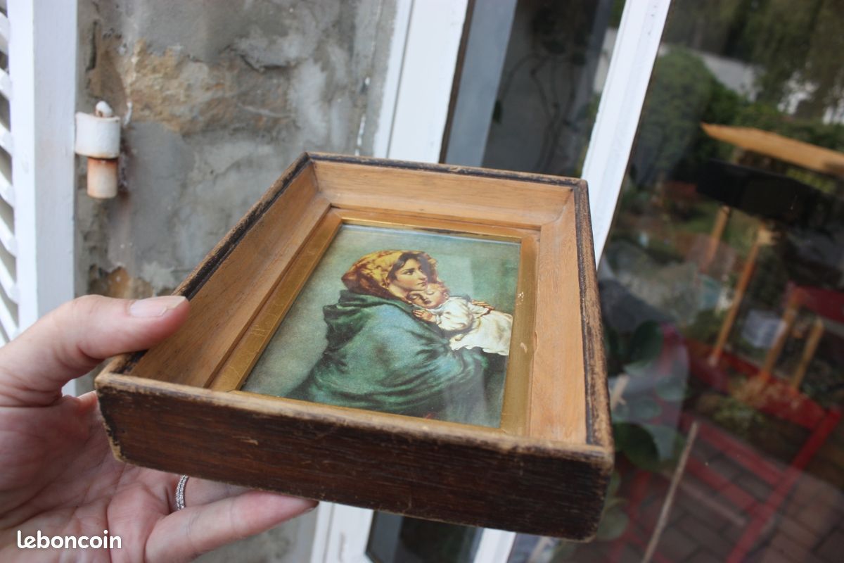 Cadre bois avec illustration (image 2)